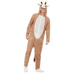 Smiffys Unisex Adult Giraffe Costume / Brown